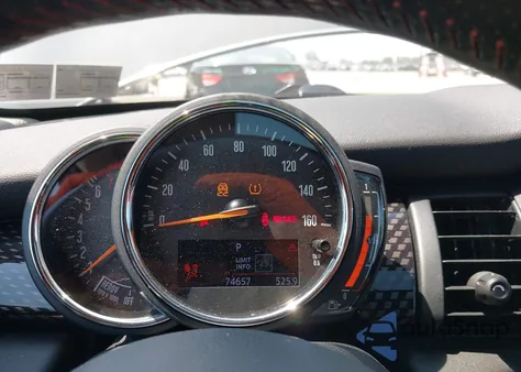 2019 Mini Hardtop Cooper S z USA, uszkodzony, nr VIN WMWXU3C57K2H54547